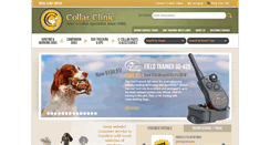 Desktop Screenshot of collarclinic.com